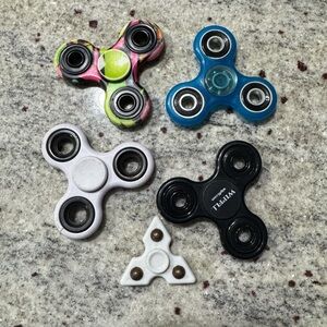 Assorted Kids Fidget Spinners - Multi Color Pack